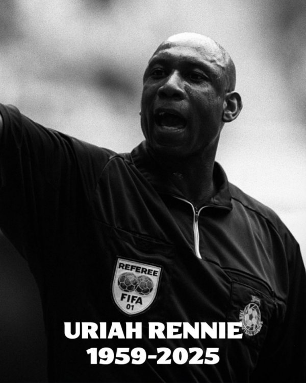 R.I.P. Premier League first black referee Uria Raini died of illness at the age of 65