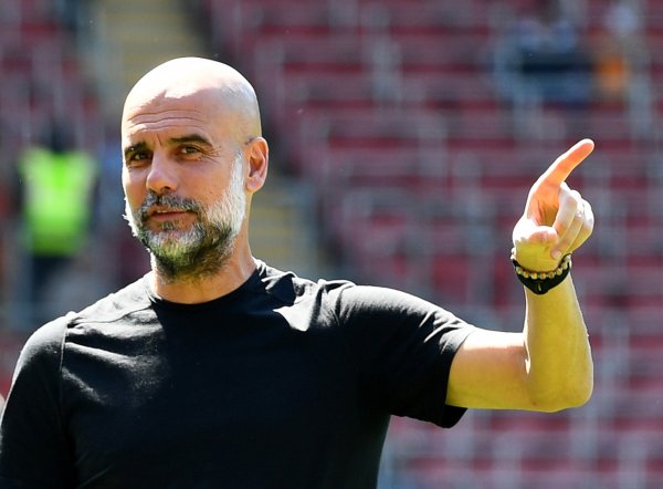 Guardiola: The first game of the group stage is always full of challenges. Lewis s straight red foul is not malicious