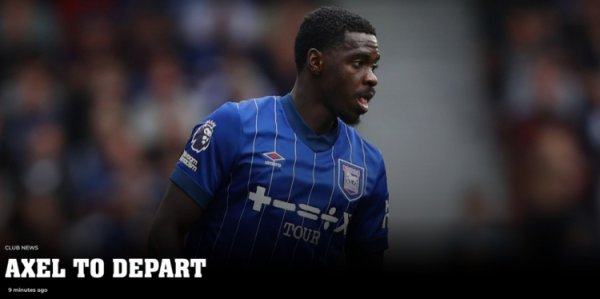 Official: 27-year-old defender Tuanzebe will leave Ipswich after his contract expires this month
