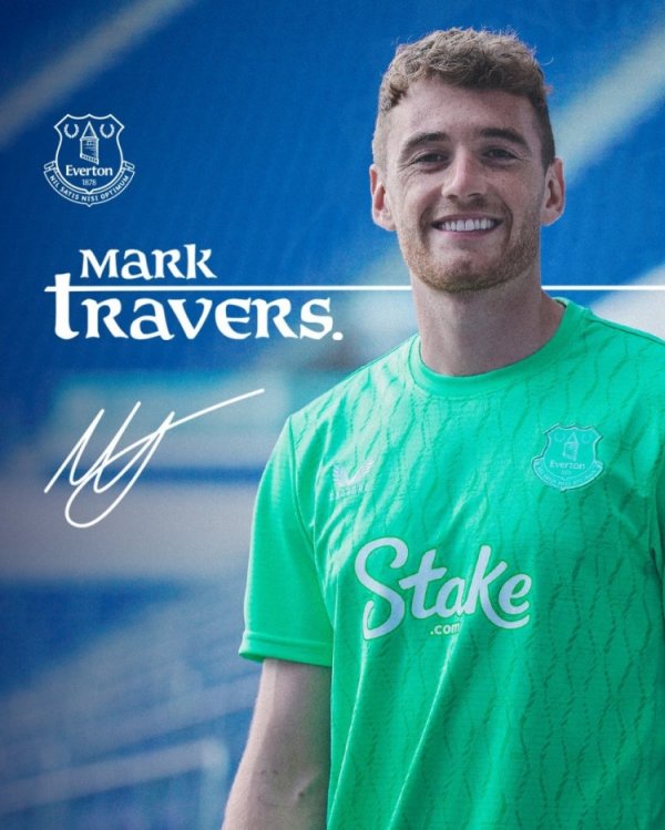 Official: Everton signs Bournemouth goalkeeper Travers It is reported that the transfer fee is 4 million pounds + floating