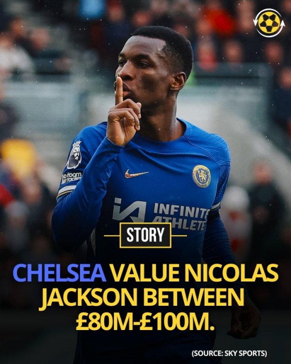 Price of 100 million pounds❗Sky: Manchester United is interested in Jackson, Ekitic s transfer fee is 79 million yuan as a reference