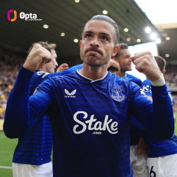 Gralish Everton sent four assists for the first two firsts, becoming the second player in Premier League history