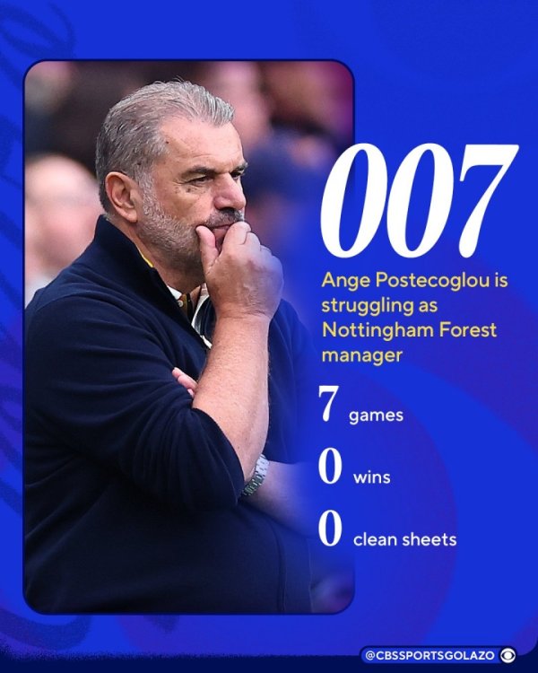 You are also 007🤣Obo coaches Forest, 0 wins and 0 zero marks in 7 games in the new season