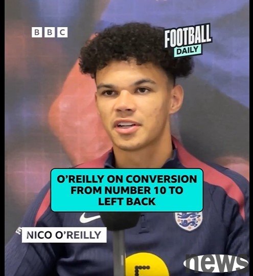 O Reilly: It felt difficult to just change to play as a left-back, but I received a lot of suggestions and I enjoyed it.