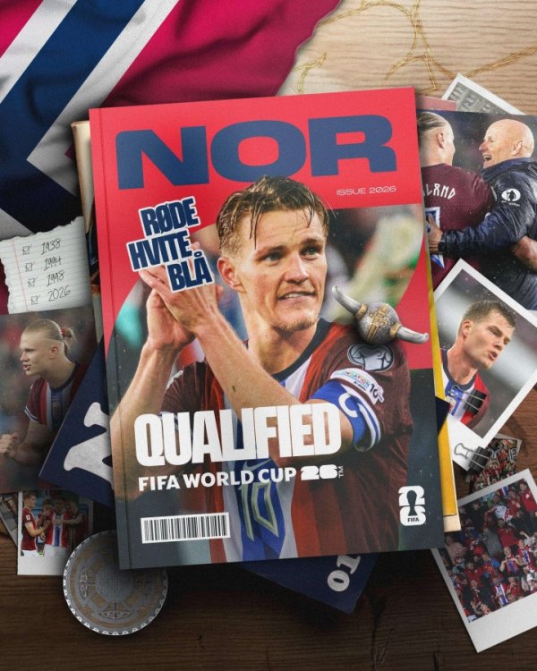 Norway enters the World Cup again after 27 years, Haaland and Odegaard welcome the first national team competition in their careers